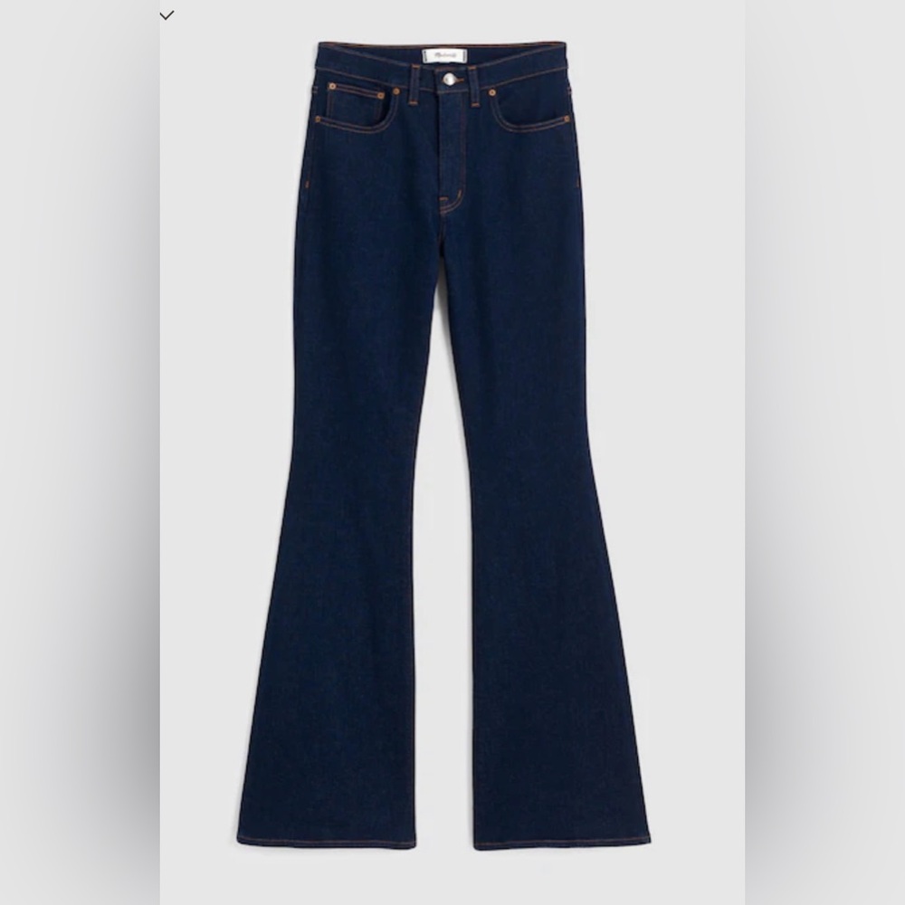 MADEWELL “The Stretch Flare Jean” 70’s Women's Jeans in Rinse Wash 29P
